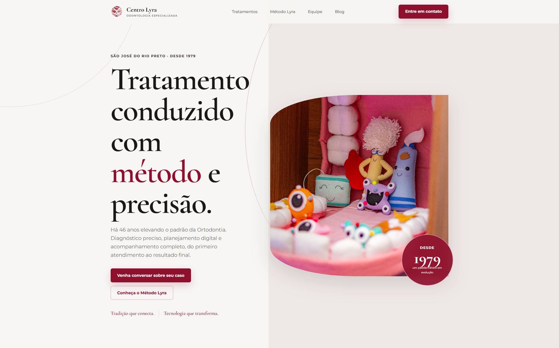 Preview do site Centro Lyra
